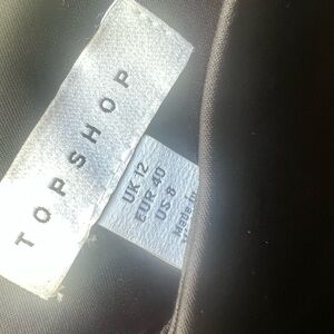 Topshop Elegant Black Garment
